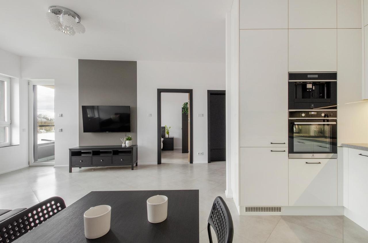 GoldAparts Manufaktura Premium Apartment Lodź Bagian luar foto